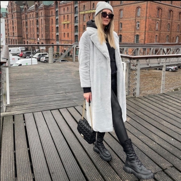 Zara low heeled lug sole leather boots - Picture 16 of 16